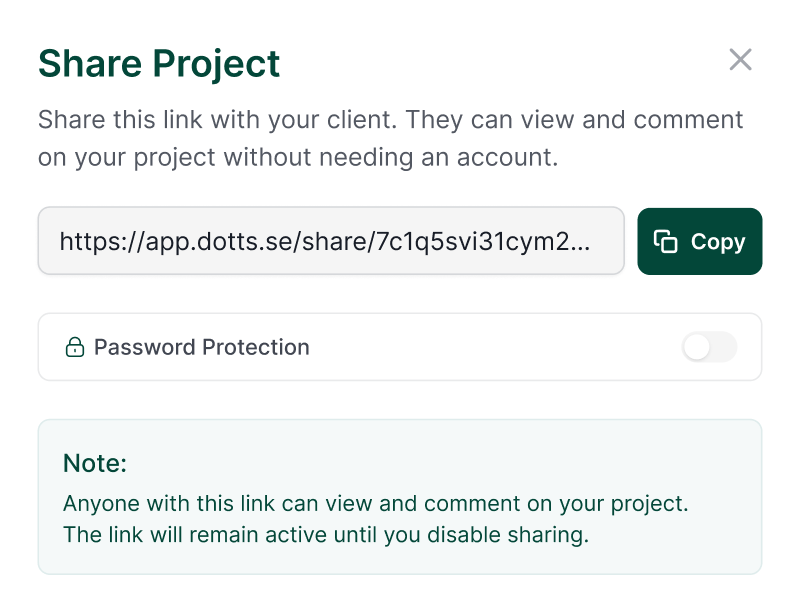 share project